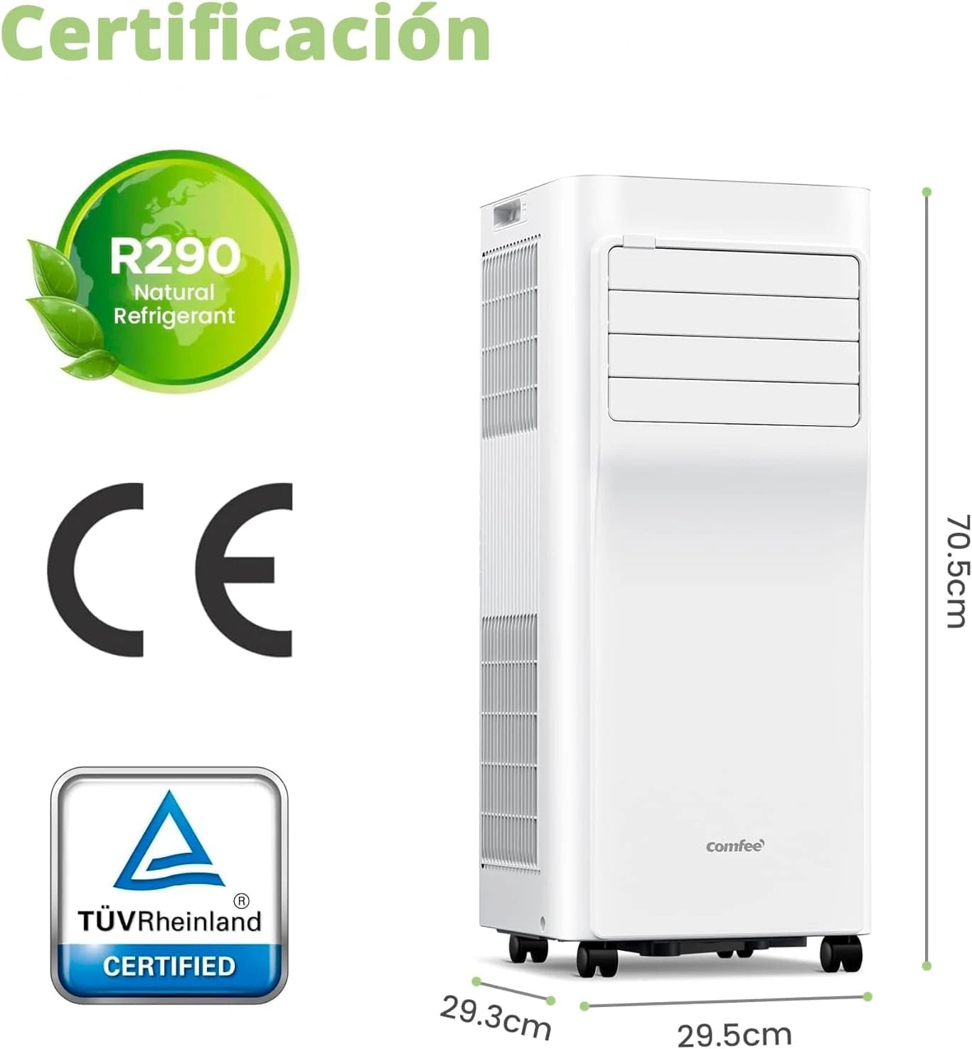 Climatiseur Mobile Connecté Comfee Breezy Cool – 9000 BTU