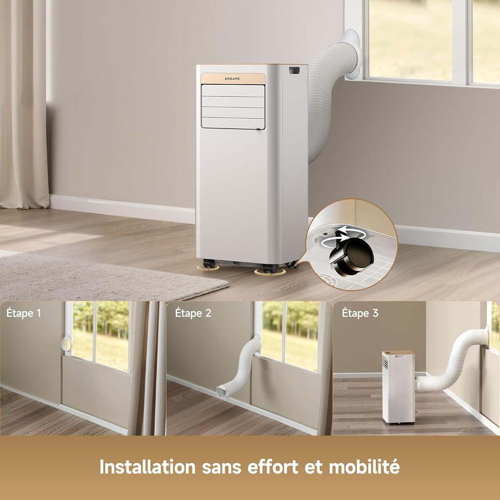 Climatiseur Mobile Connecté Dreame P-Wind10 – 9000 BTU