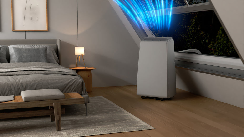 Climatiseur split mobile QsplitFlex blanc/mat