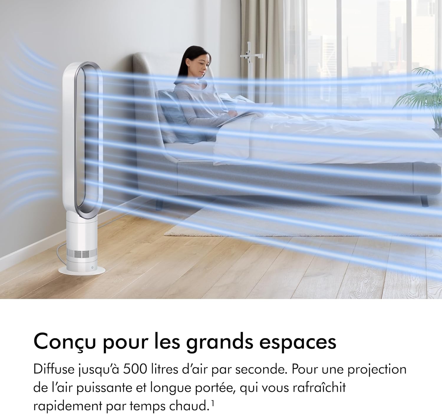 Ventilateur Sans Pales Dyson Cool AM07 – Blanc/Argent