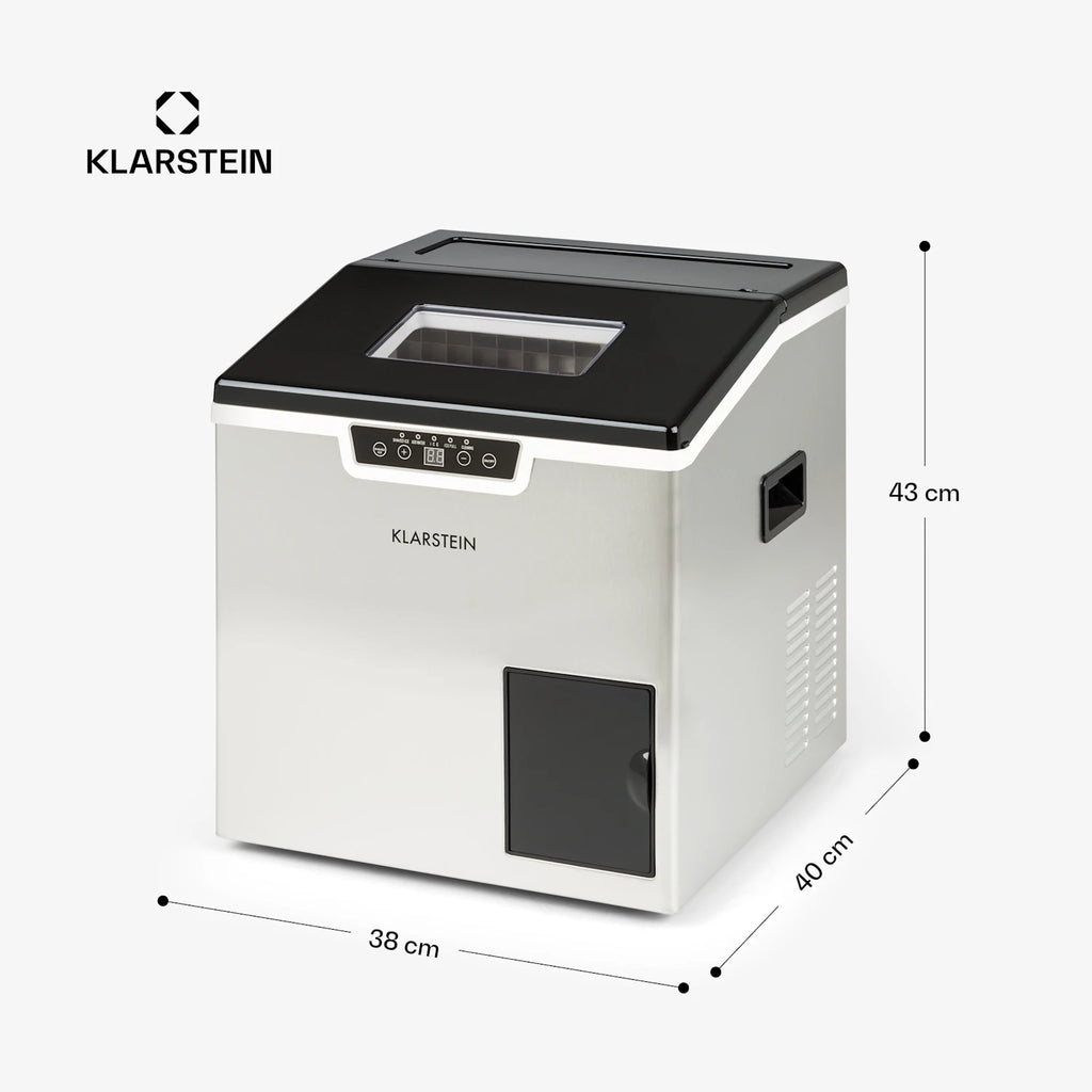 IceFestival 20kg/24h 1,8L Machine à Glaçons Argent