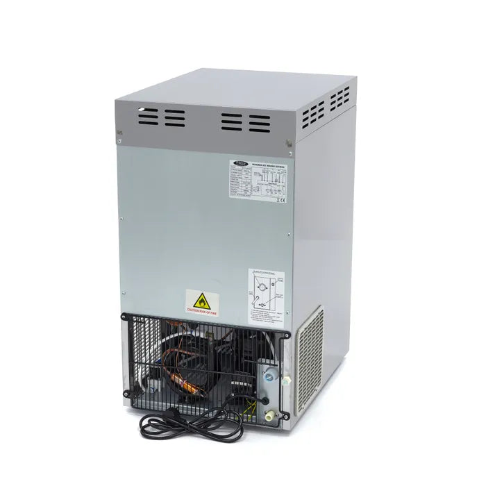 Machine à glaçons - 50 kg/jour - broyé/floconné - refroidissement par eau