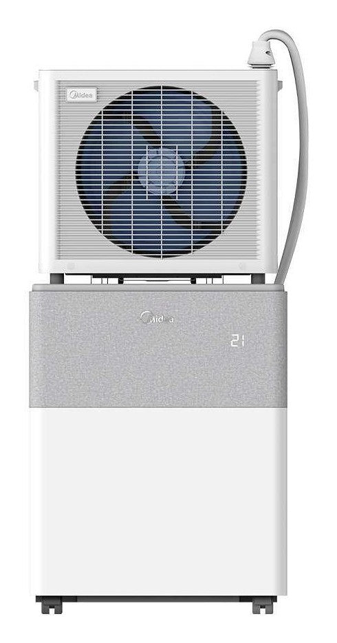 Midea 4048164116478 climatiseur split-système Window air conditioner Gris, Blanc