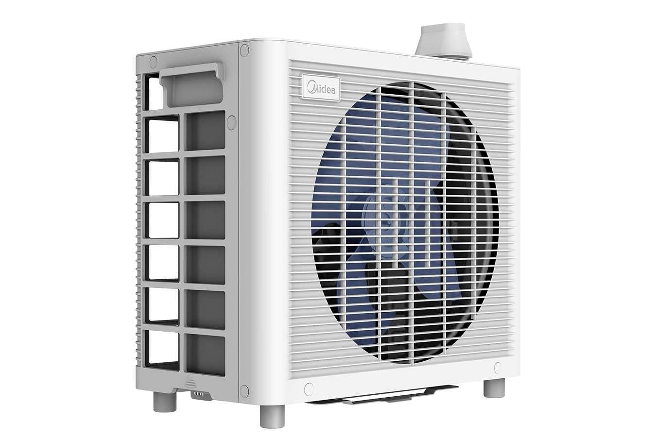 Midea 4048164116478 climatiseur split-système Window air conditioner Gris, Blanc