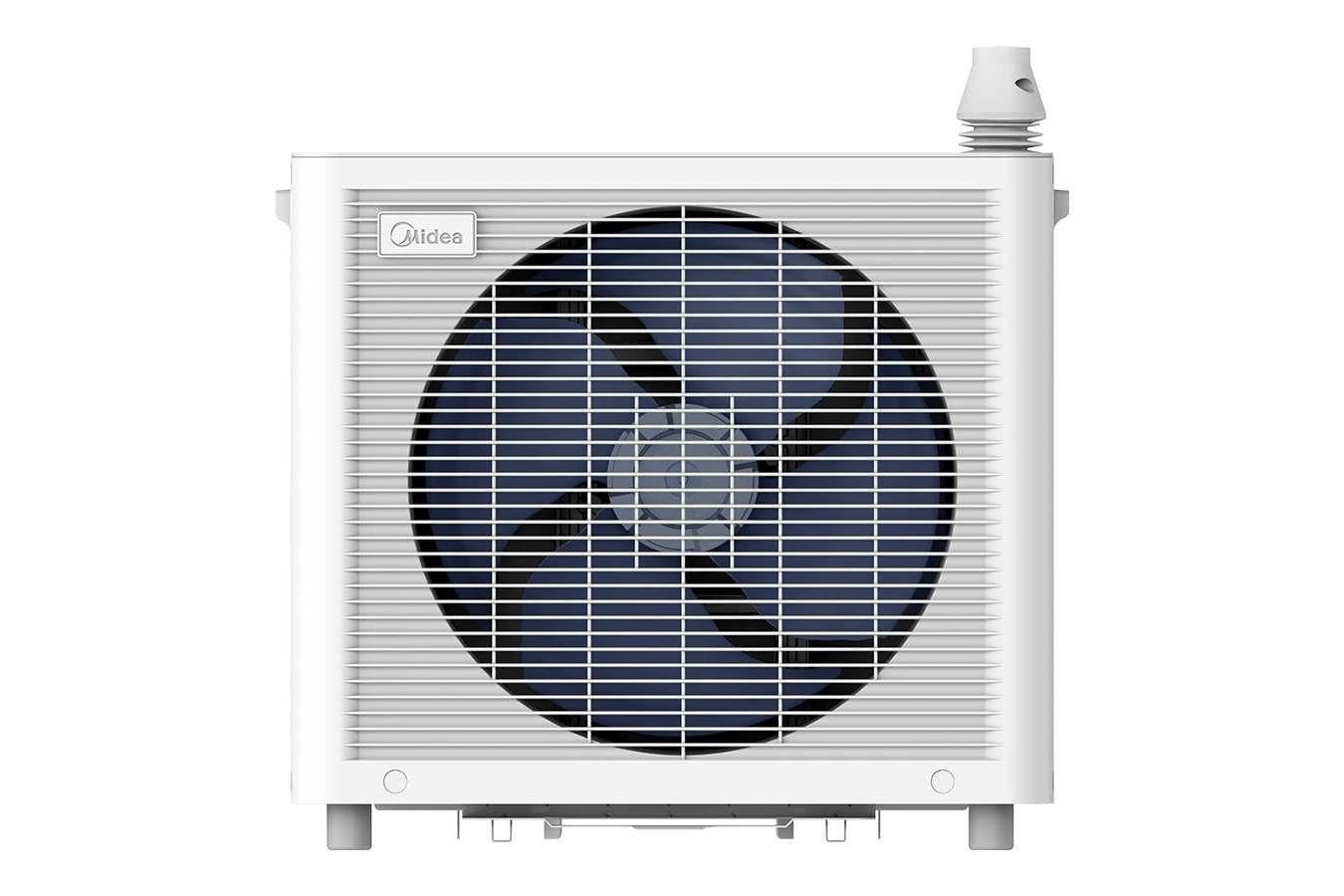 Midea 4048164116478 climatiseur split-système Window air conditioner Gris, Blanc