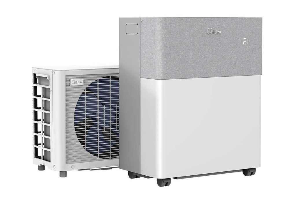 Midea 4048164116478 climatiseur split-système Window air conditioner Gris, Blanc