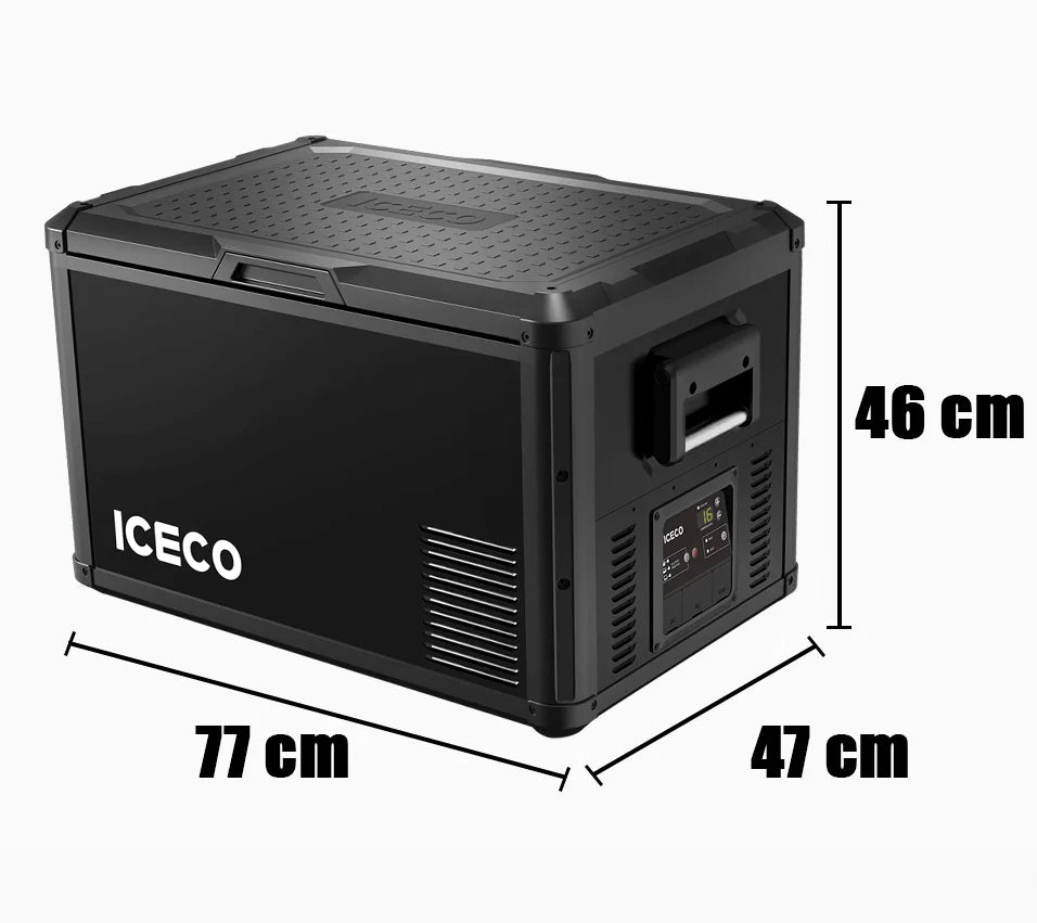 Réfrigérateur Congélateur ICECO VL60PROS 60L - Gris