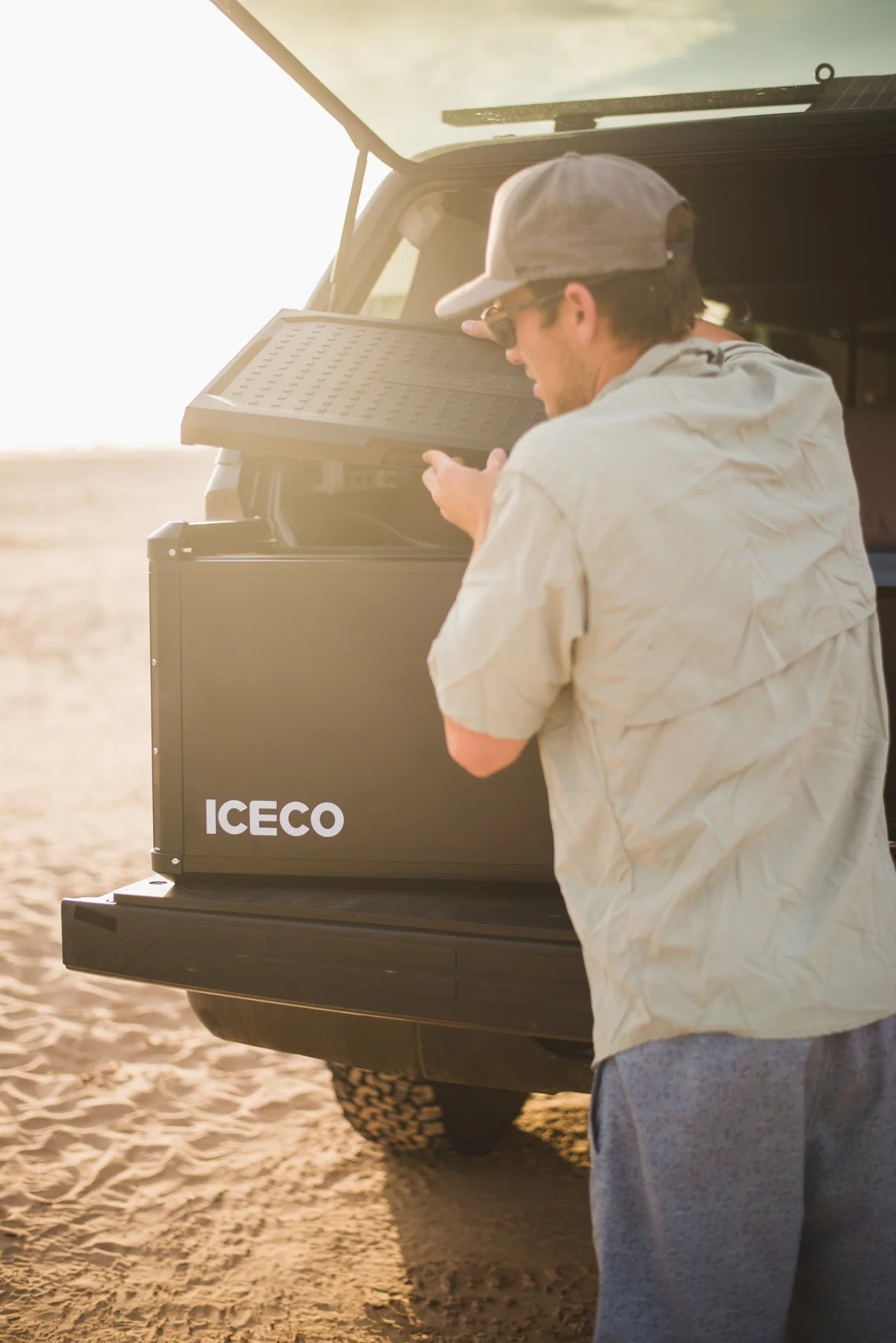 Réfrigérateur Congélateur ICECO VL60PROS 60L - Vert Olive