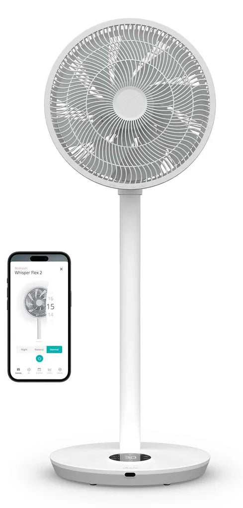 Ventilateur sur Pied Duux Whisper Flex 2 – Blanc