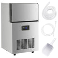 vidaXL Appareil à glaçons argenté 45 kg / 24 h